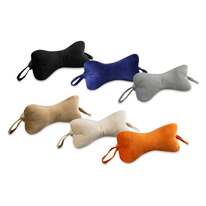 bone shaped travel pillow