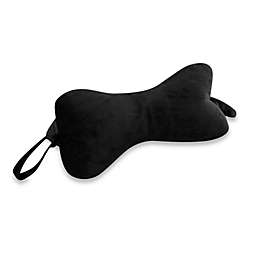 Original Bones™ NeckBone Pillow in Velour Black