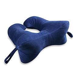 Original Bones CollarBone Pillow in Velour Blue