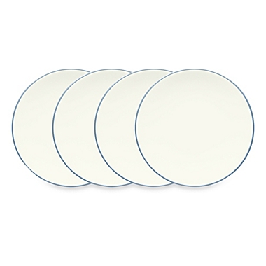 Noritake&reg; Colorwave Mini Plates in Ice (Set of 4). View a larger version of this product image.