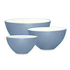 Alternate image 0 for Noritake&reg; Colorwave 3-Piece Bowl Set in Ice