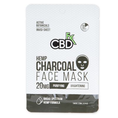 CBDfx&trade; 20mg CBD Hemp Charcoal Face Mask
