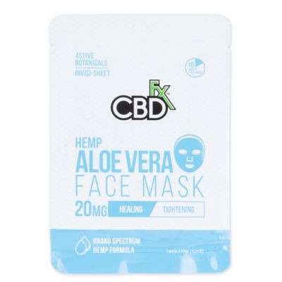 CBDfx&trade; 20mg CBD Hemp Aloe Vera Face Mask