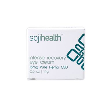 Soji Health 15mg CBD Intense Recovery Eye Cream. View a larger version of this product image.