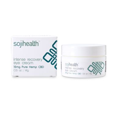 Soji Health 15mg CBD Intense Recovery Eye Cream. View a larger version of this product image.