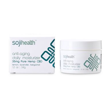 Soji Health Anti-Aging 35mg CBD Daily Moisturizer. View a larger version of this product image.