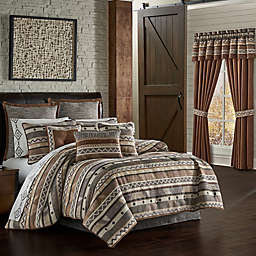 J. Queen New York™ Timber 4-Piece California King Comforter Set in Linen