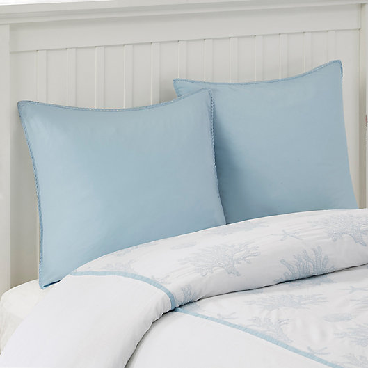 Alternate image 1 for Harbor House® Palmetto Bay European Pillow Sham in Blue