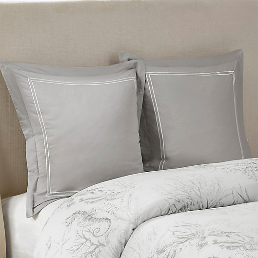 Alternate image 1 for Harbor House® Sea Breeze European Pillow Sham in Grey