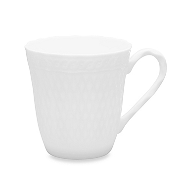 Noritake&reg; Cher Blanc Mug. View a larger version of this product image.