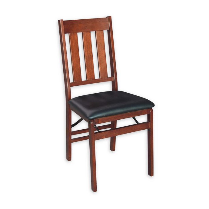 Linon Home Mission Back Folding Chair Collection | Bed Bath & Beyond