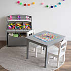 Alternate image 6 for Gray 3-in-1 Toy Storage Organizer with Toy Chest