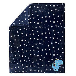 Baby Essentials Dinosaur Stars Polyester Security Blanket
