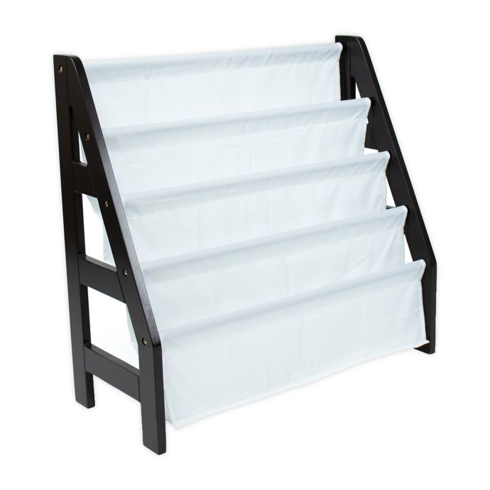 Tot Tutors 4 Tier Ladder Bookshelf Book Organizer In Espresso