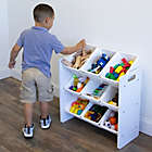 Alternate image 6 for Humble Crew Cambridge Toy Storage Organizer with 9 Bins in White