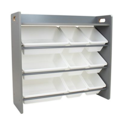 toy organizer grey