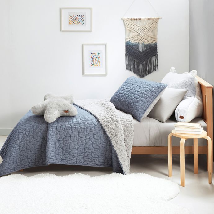 Ugg Milo Star Quilt Set In Navy Bed Bath Beyond