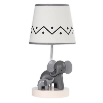 white lamp base nursery