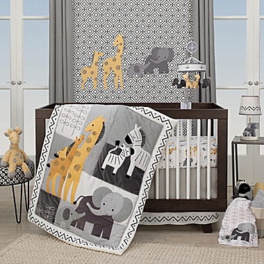 Lambs &amp; Ivy&reg; Urban Jungle Me &amp; Mama Table Lamp in Grey/White. View a larger version of this product image.