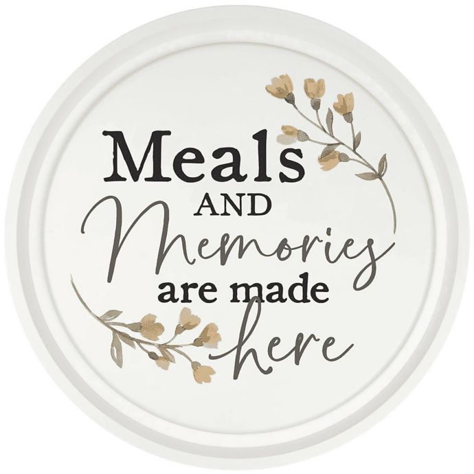 Meals And Memories Typography Wood Wall Art Bed Bath Beyond