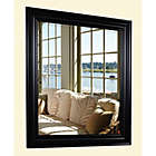 Alternate image 2 for Alpine Art & Mirror Carriage House Black & Silver 31-inch x 37-inch Rectangular Beveled Wall Mirror