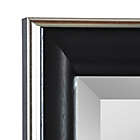 Alternate image 3 for Alpine Art & Mirror Blackened Cypress and Silver 25.5-inch x 40.5-inch Rectangular Wall Mirror