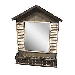 Bee & Willow™ Home Furwood House 18.8-Inch x 24-Inch Mirror With Shelf