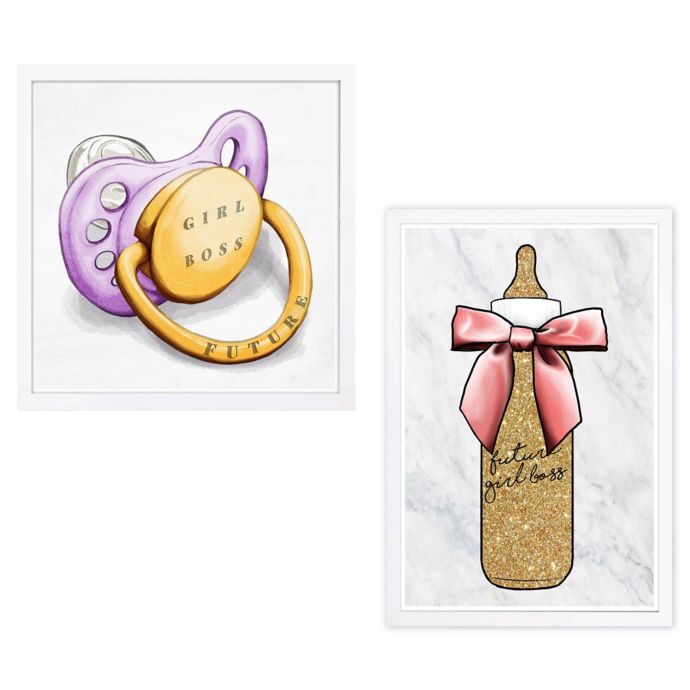 Future Girl Boss Framed Wall Art Collection Buybuy Baby