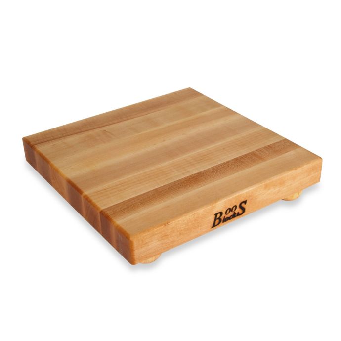 John Boos 12Inch x 12Inch Hard Maple Cutting Board Bed Bath and