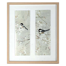 Natures Confetti 21-Inch x 18-Inch Framed Wall Art