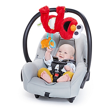 Bright Starts&trade; Sesame Street Elmo On-The-Go Plush Stroller Toy in Red. View a larger version of this product image.
