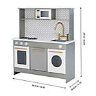 Alternate image 9 for Teamson&trade; Kids Little Chef Berlin Modern Play Kitchen in Grey/White