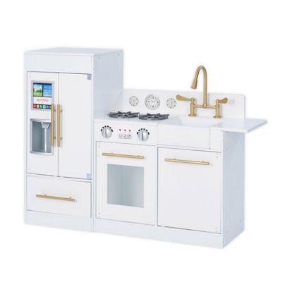 white toy kitchen