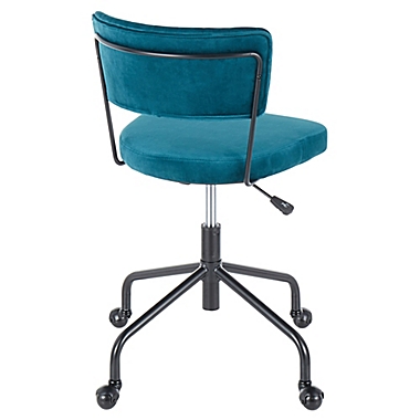 LumiSource&reg; Tania Office Chair in Teal. View a larger version of this product image.