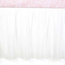 Lambs & Ivy® Signature Separates Cotton Crib Skirt in White
