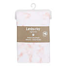 Alternate image 3 for Lambs &amp; Ivy&reg; Signature Separates Marble Fitted Crib Sheet in Pink