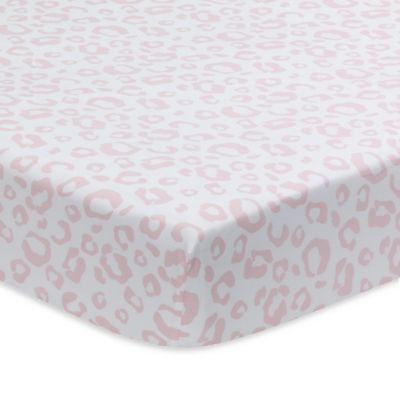 leopard crib sheet