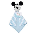 Alternate image 1 for Disney&reg; Mickey Mouse Security Blanket in Blue