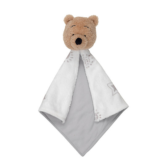 Alternate image 1 for Disney® Winnie the Pooh Security Blanket in Beige