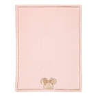 Alternate image 4 for Disney&reg; Minnie Mouse Lux Applique Receiving Blanket in Pink