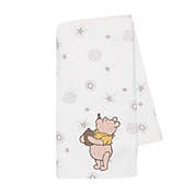 Disney&reg; Winnie the Pooh Lux Applique Receiving Blanket in Beige