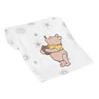 Alternate image 1 for Disney&reg; Winnie the Pooh Lux Applique Receiving Blanket in Beige