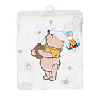 Alternate image 2 for Disney&reg; Winnie the Pooh Lux Applique Receiving Blanket in Beige