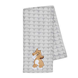 Disney® The Lion King Lux Applique Receiving Blanket in Grey