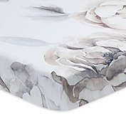 Lambs &amp; Ivy&reg; Signature Separates Watercolor Floral Fitted Crib Sheet in White