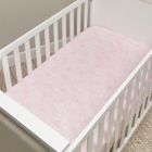 Alternate image 2 for Lambs &amp; Ivy&reg; Signature Separates Abstract Floral Fitted Crib Sheet in Pink