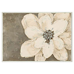 Abstract Flower Collage Wood Wall Art