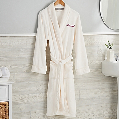Brookstone&reg; n-a-p&reg; Small/Medium Robe in Ivory. View a larger version of this product image.
