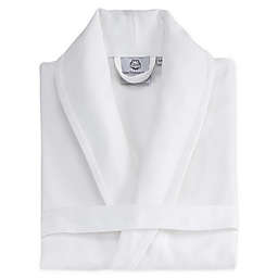 Ozan Premium Home® Delux Pique Large/X-Large Bathrobe in White