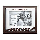Alternate image 0 for Prinz Mom Boxed Word 8-Inch x 6.5-Inch Picture Frame in Brown